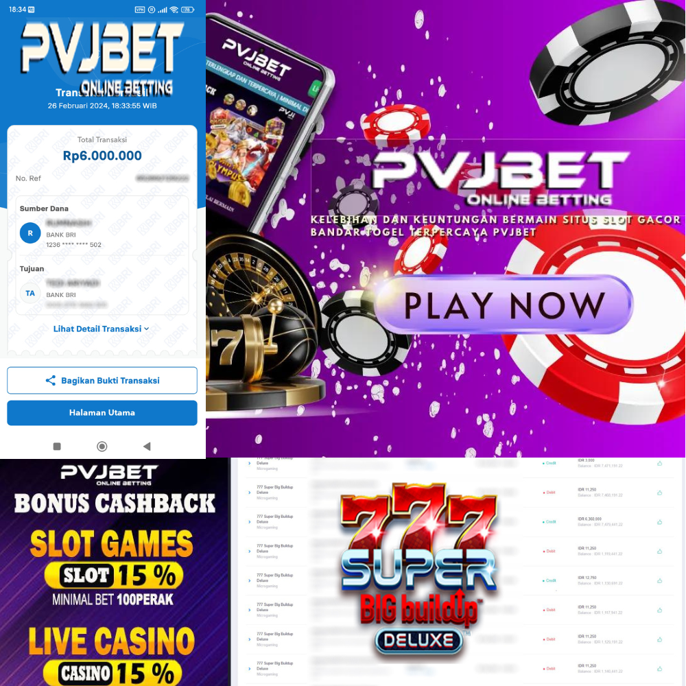 JACKPOT BESAR PERMAINAN SLOT MICRO GAMING (777 SUPER BIG BUILDUP DELUXE) 6 JTAN